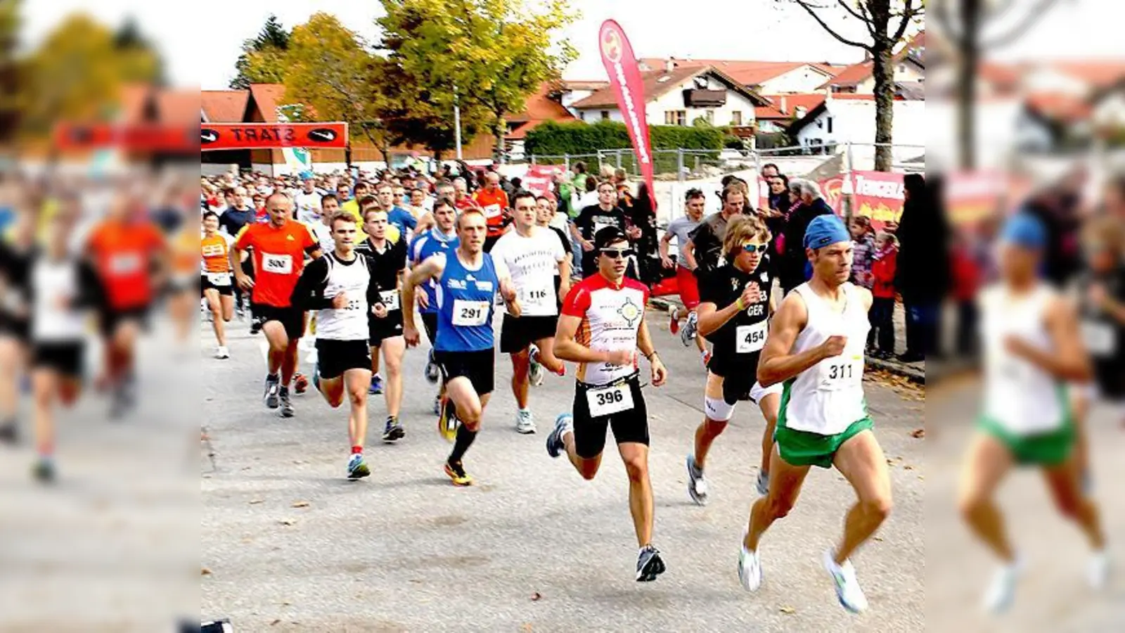 Zahlreiche Teilnehmer konnte der 7. Marktlauf in Holzkirchen verbuchen. 	 (Foto: VA)