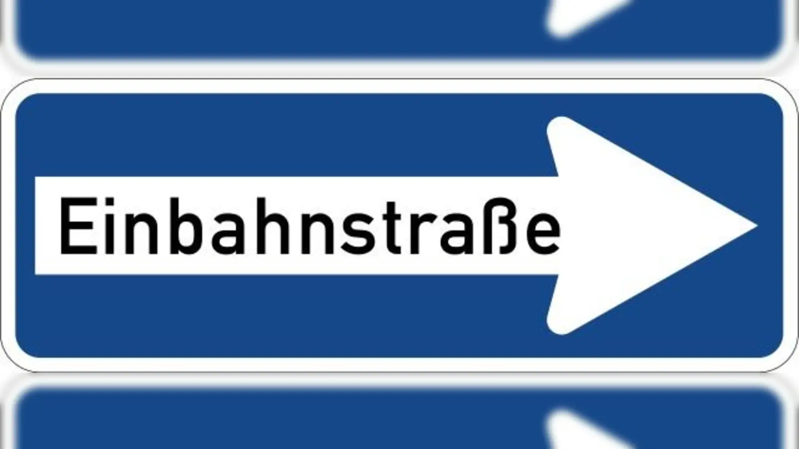 Achtung: Viele Einbahnstraßen sind für Radler in beide Richtungen freigegeben.