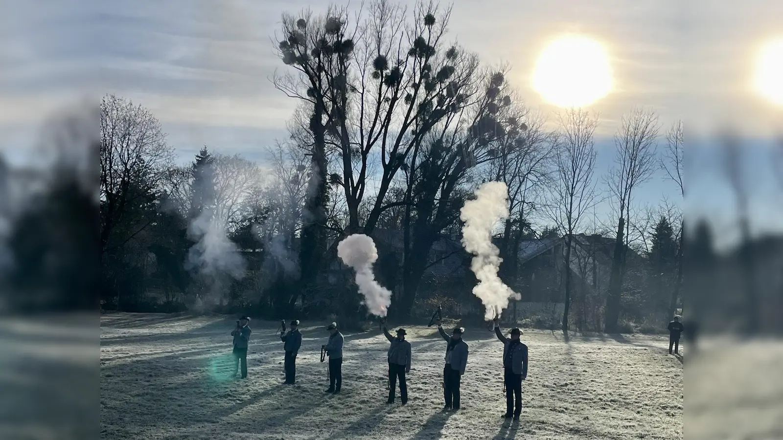 Eeine Salve aufs alte Jahr, ein Salut aufs neue Jahr 2025! (Foto: Ulrike Seiffert)