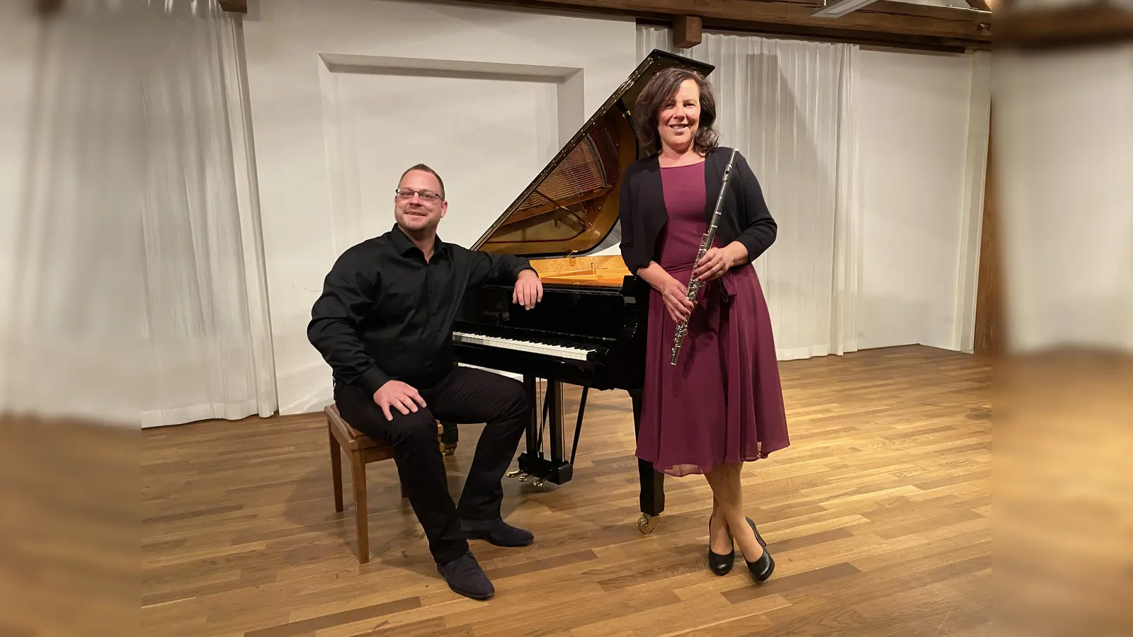 Beim monatlichen Konzert in der Mohrvilla tritt diesmal das Duo Palatinado Alto auf.  (Foto: Felicia Lohmeier.)