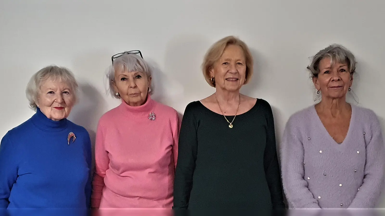 Ingrid Appel, Herma Helm, Ruth Albrecht und Dr. Dagmar Herwig rufen Senioren zur Kandidatur auf. (Foto: pr)