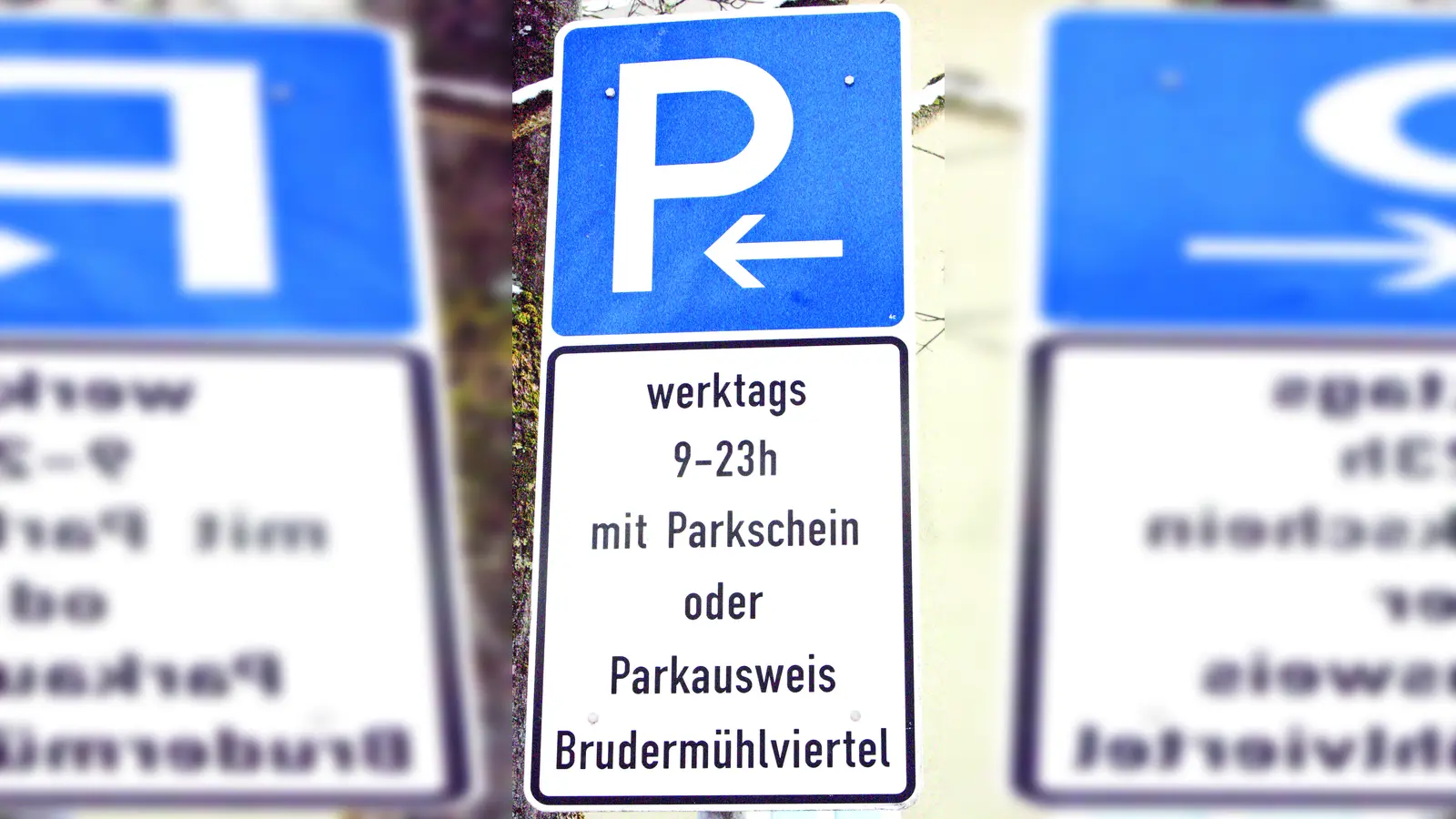 Regeln wie hier im Brudermühlviertel wünschen sich die Laimer auch vor ihrer Haustür.. (Foto: job)