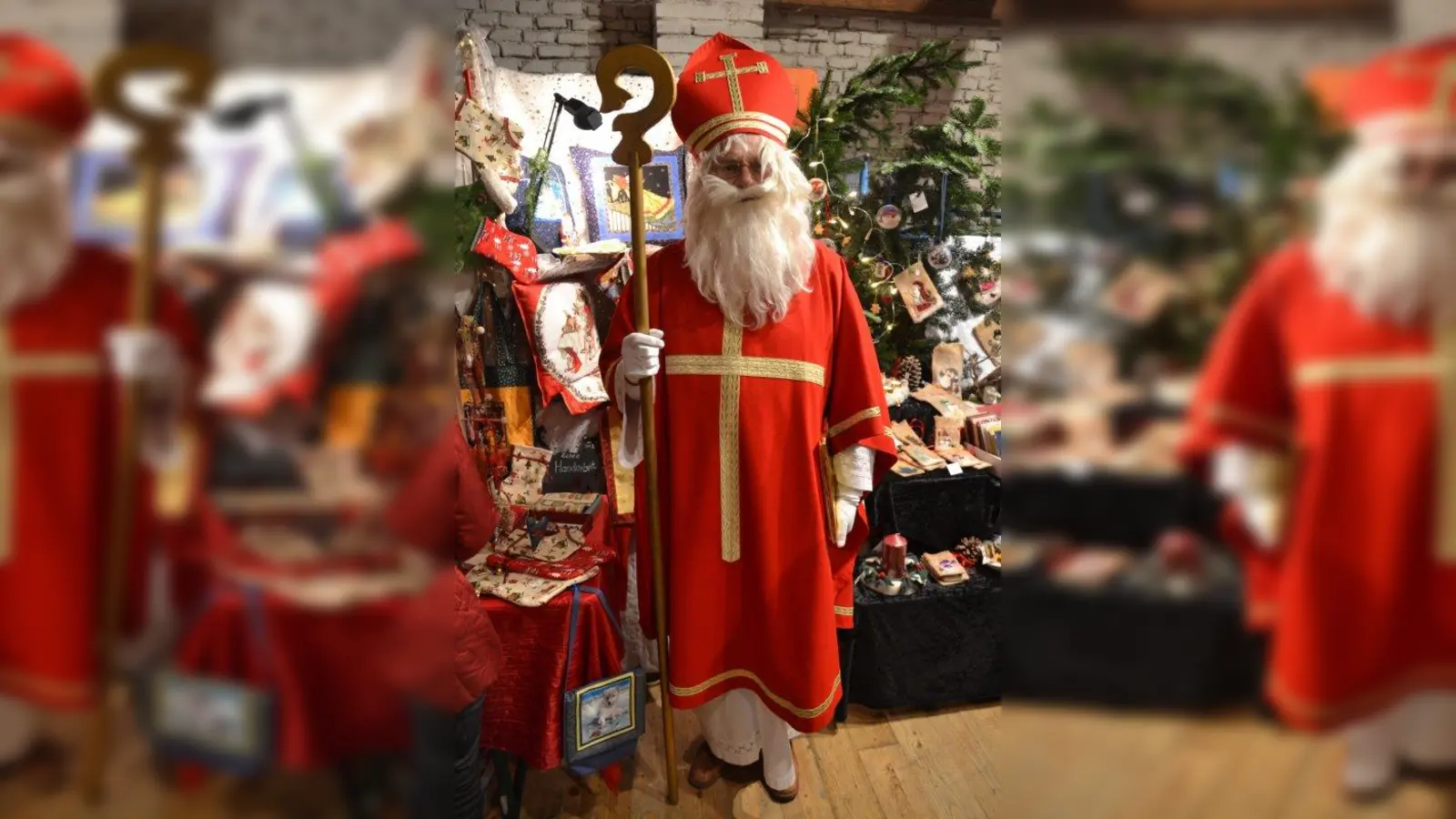 Am Samstag, 30. November, kommt um 15 Uhr der Nikolaus. (Foto: Günther Kirschey)