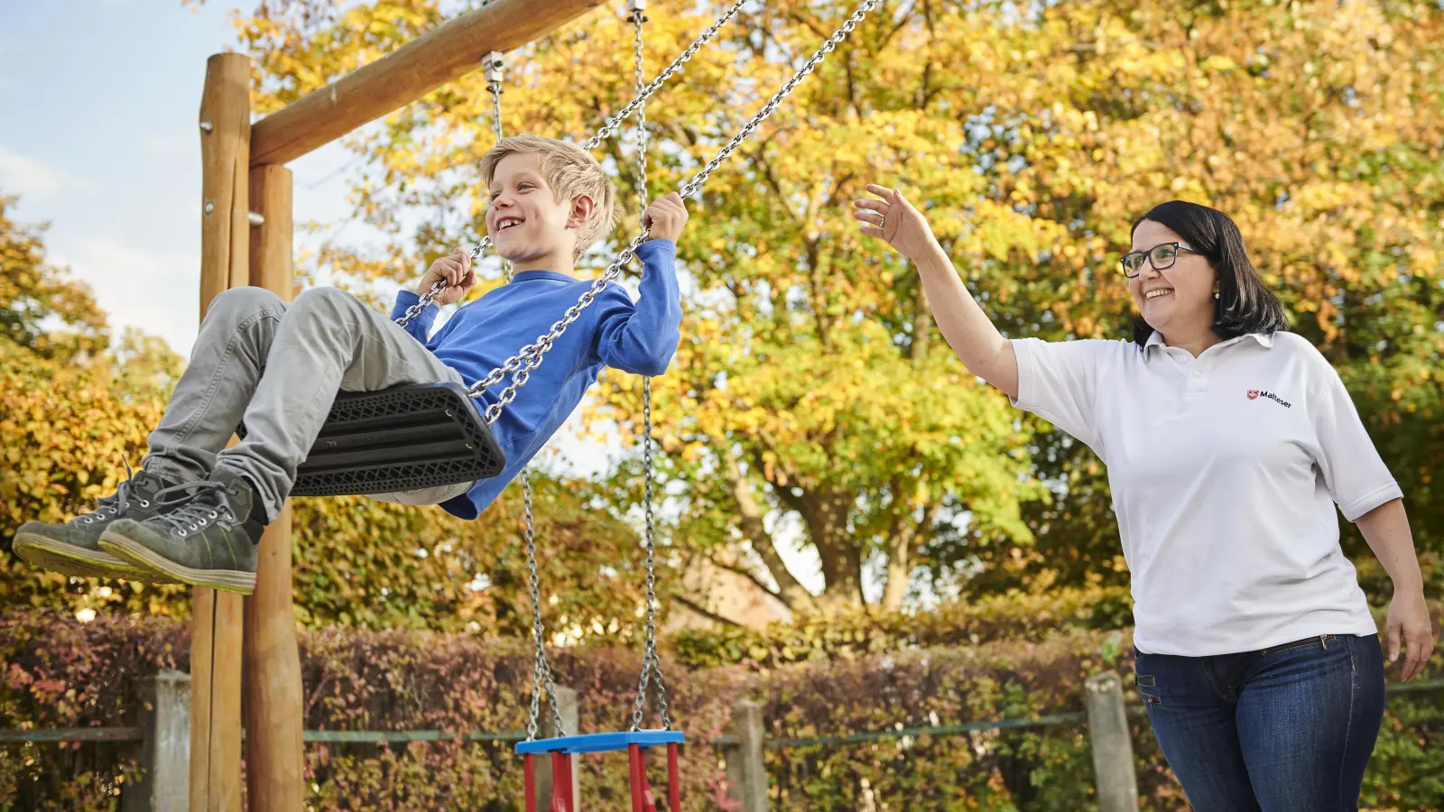 Kinder und Jugendhospizarbeit ist ein wichtiger und unverzichtbarer Teil der Malteser Hospizarbeit. An 36 Standorten in Deutschland bieten die Malteser Kinder- und Jugendhospizarbeit an. (Foto: Malteser Kinderhospizdienst)