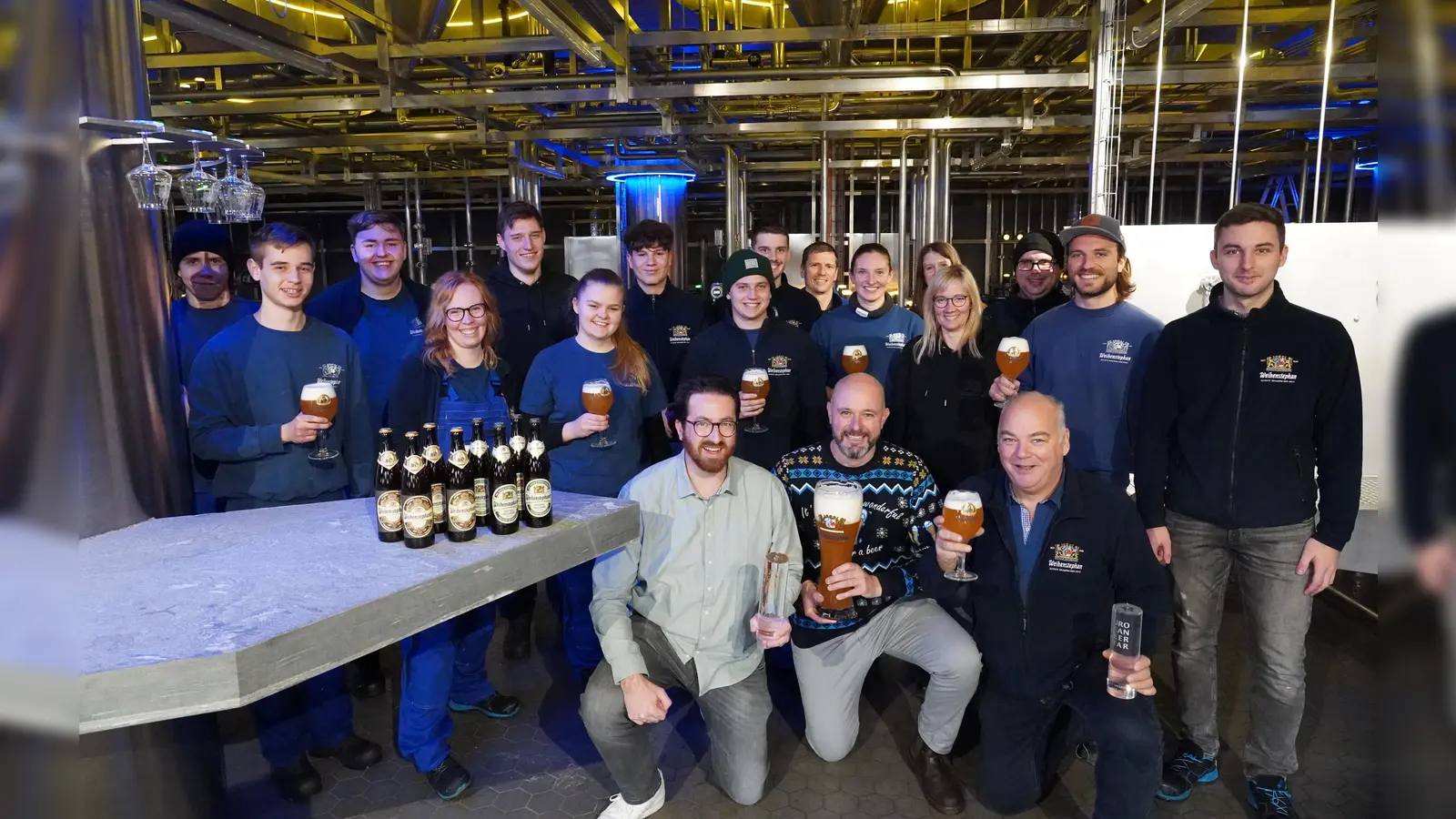 Ein bemerkenswertes Team. Zusammen schafften sie letztes Jahr 23 Auszeichnungen. (Foto: Weihenstephan)