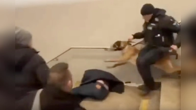 Attacke mit Hund: Bundespolizei in Saarbrücken. (Foto: Screenshot Video)