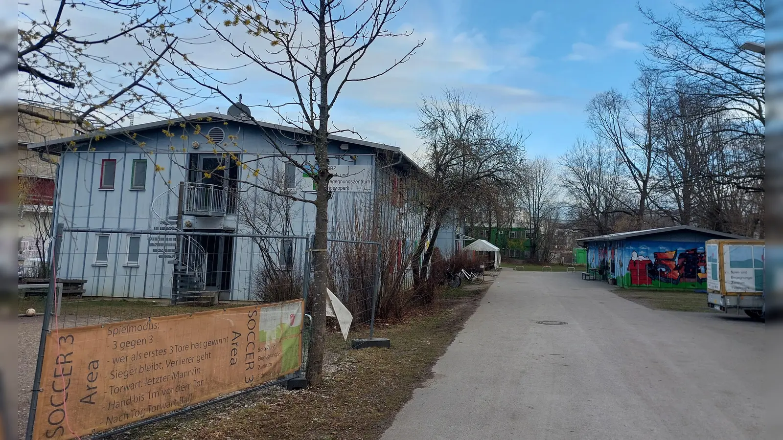 Im SBZ Fideliopark in der Fideliostraße steht ein U18-Wahllokal. (Foto: bas)