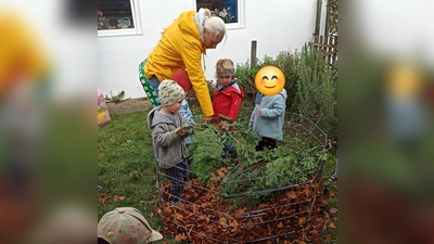 Der Truderinger Kindergarten Spatzennest hat einem Igel in seinem Garten ein neues Zuhause geschenkt.  (Foto: Tierschutzverein München)