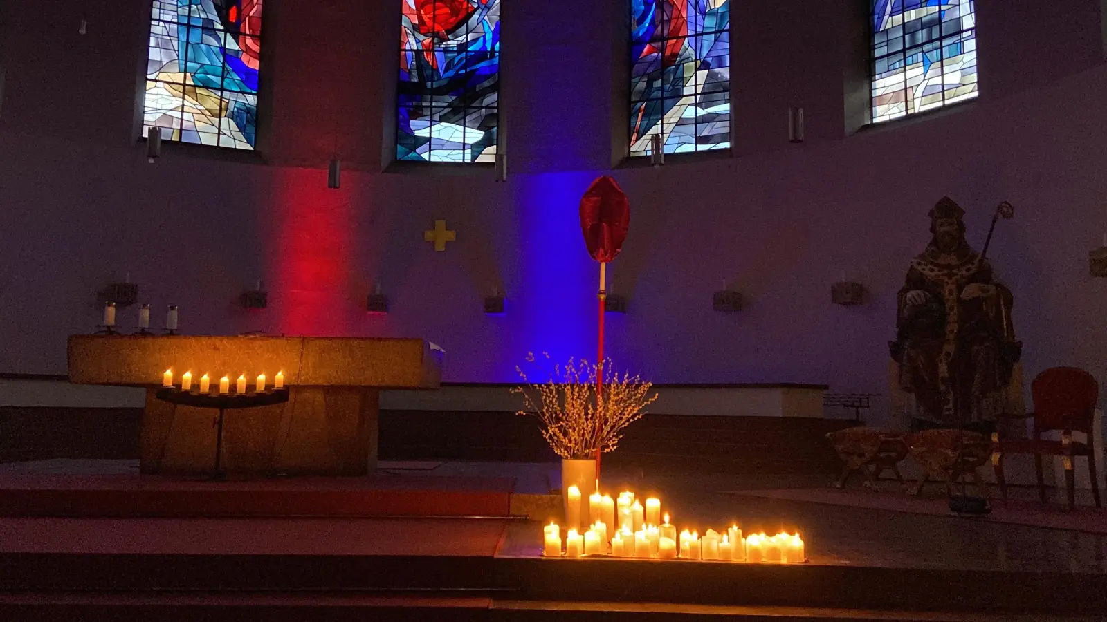 St. Rupert lädt am Samstag, 29. März, zum „Mehr-Abend“ in meditativer Atmosphäre ein. (Foto: Marcus Lehmann)