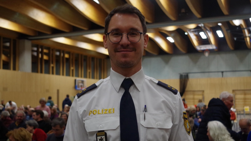 Polizeioberrat Matthias Schneller leitet seit knapp einem Jahr die Polizeiinspektion 41. (Foto: Beatrix Köber)