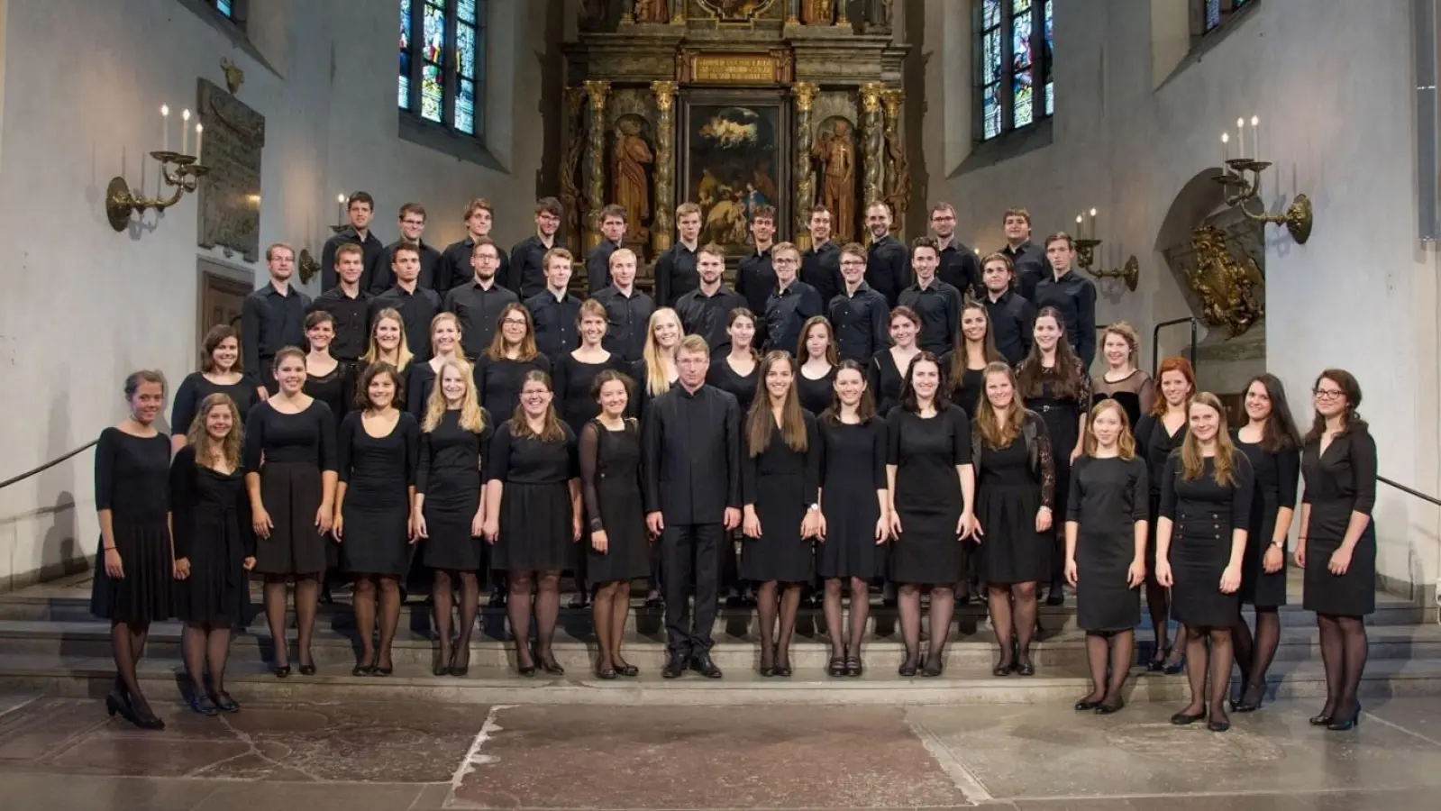 Der Megaron Chamber Choir aus Slowenien ist im Rahmen des Internationalen Kammerchor-Wettbewerbs zu Gast in Weilheim. (Foto: MODfestivals)