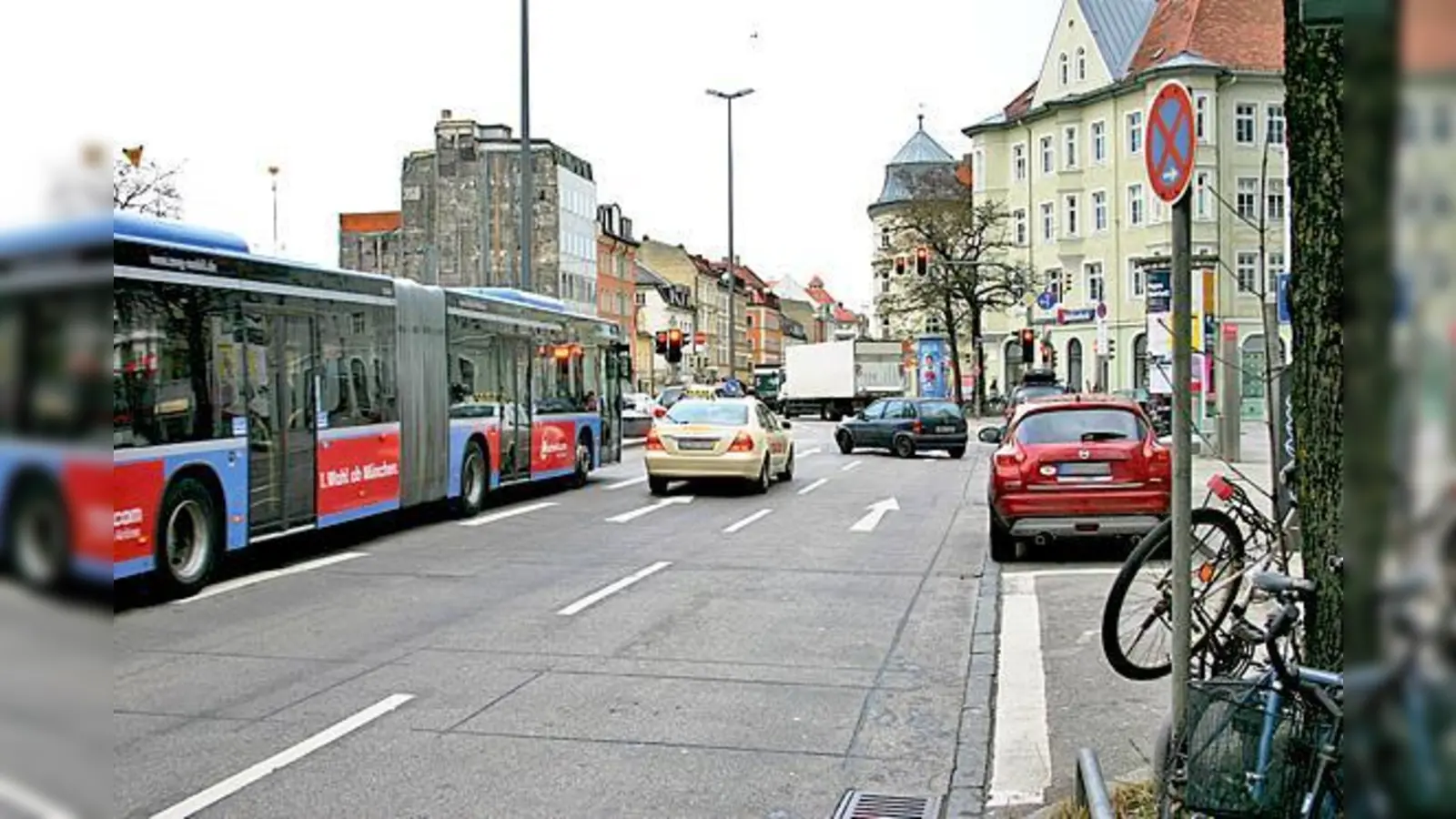 Die Planungen zur Aufwertung der Tegernseer Landstraße nimmt immer mehr Form an.	 (Foto: HH)