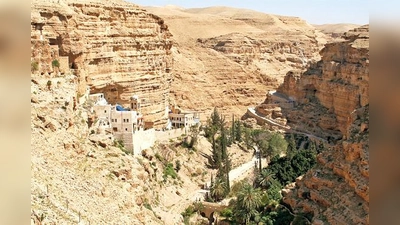 Das griechisch-orthodoxe Kloster St. Georg im Wadi Qelt bei Jericho im Westjordanland.	 (Foto: privat)