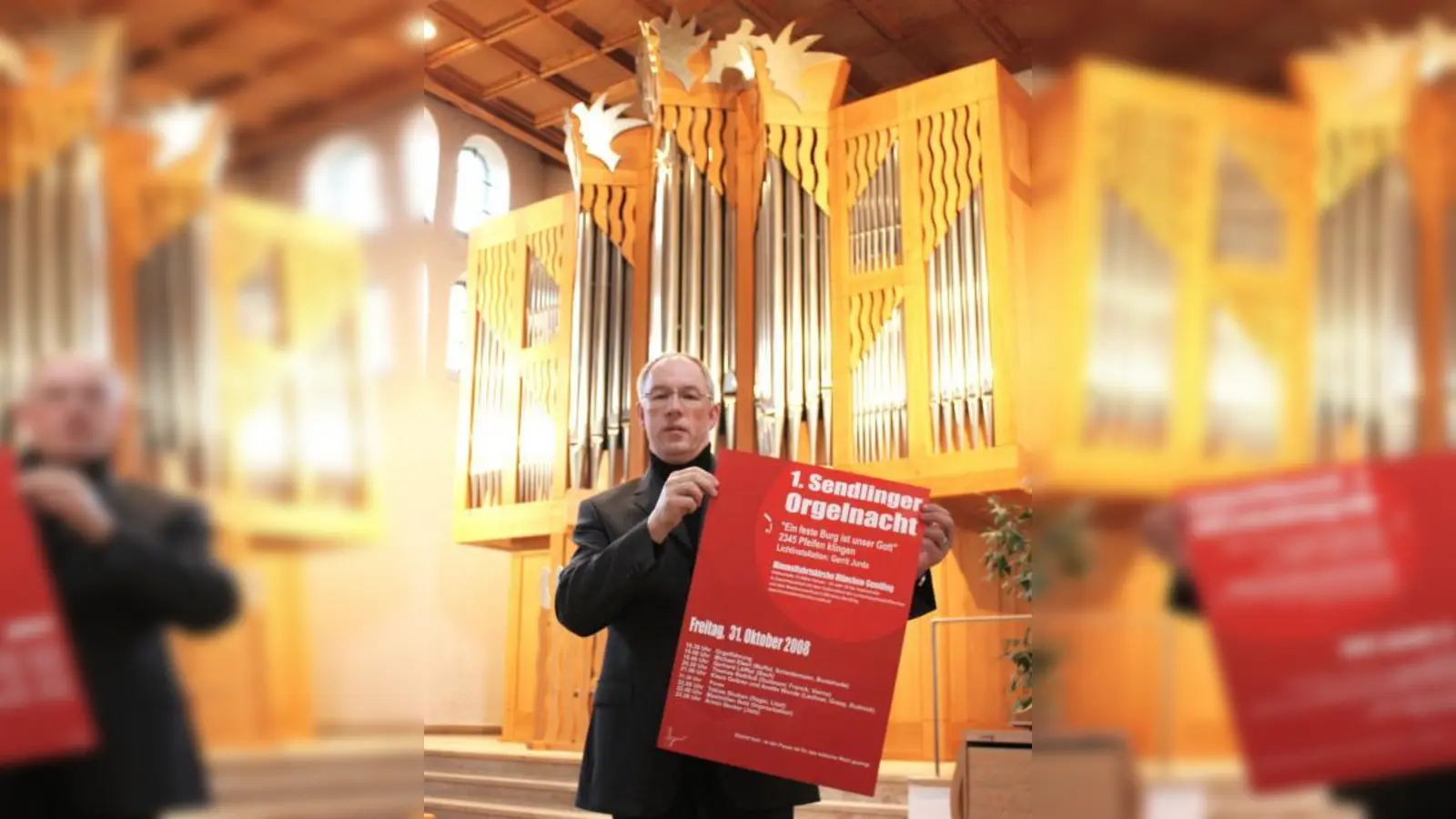 Klaus Geitner freut sich auf die erste Sendlinger Orgelnacht. Die Eule-Orgel in der Himmelfahrtskirche erklingt dabei auch zu einer Uraufführung.	Foto: job (Foto: job)