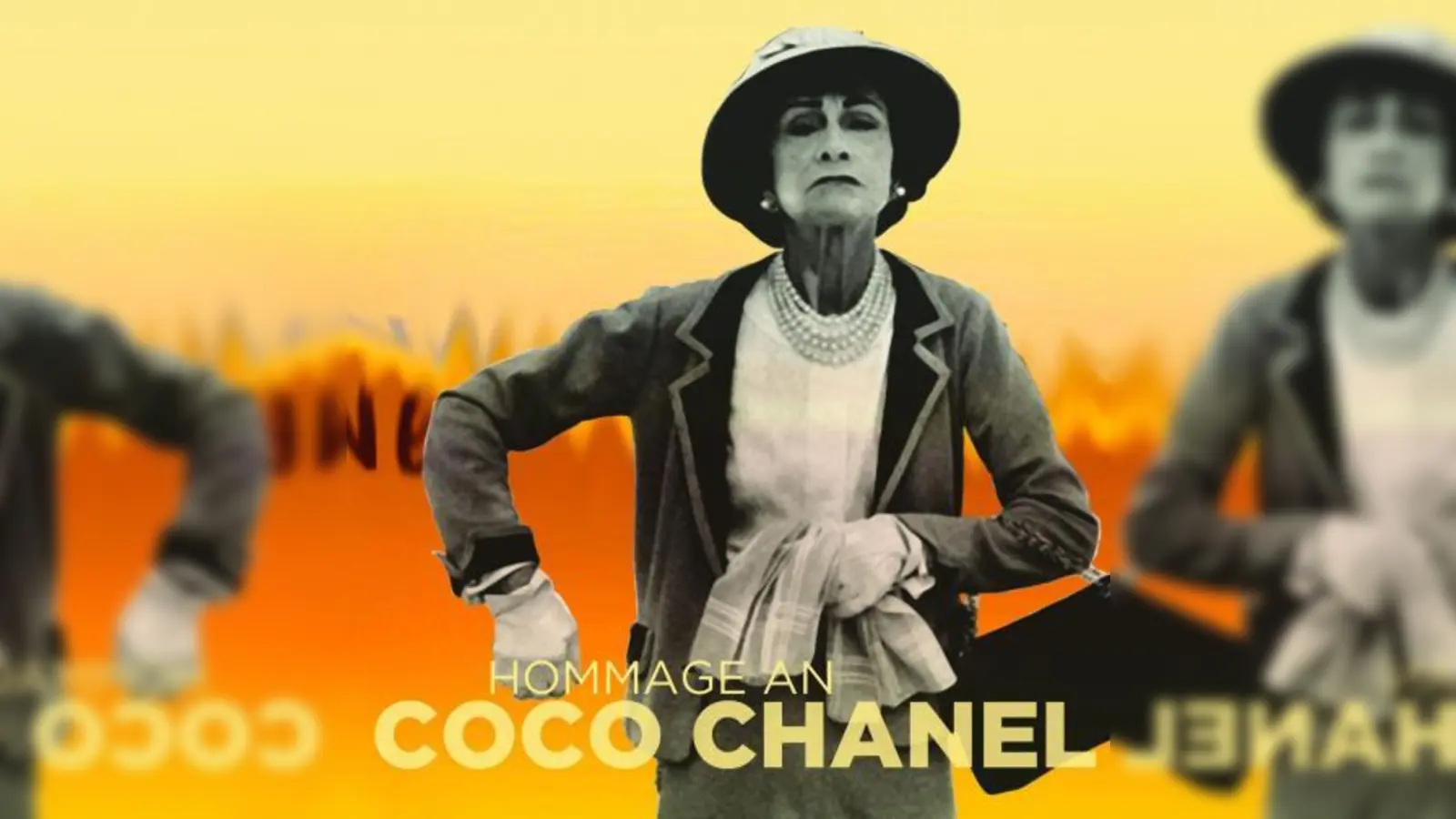 Hommage an Coco Chanel.