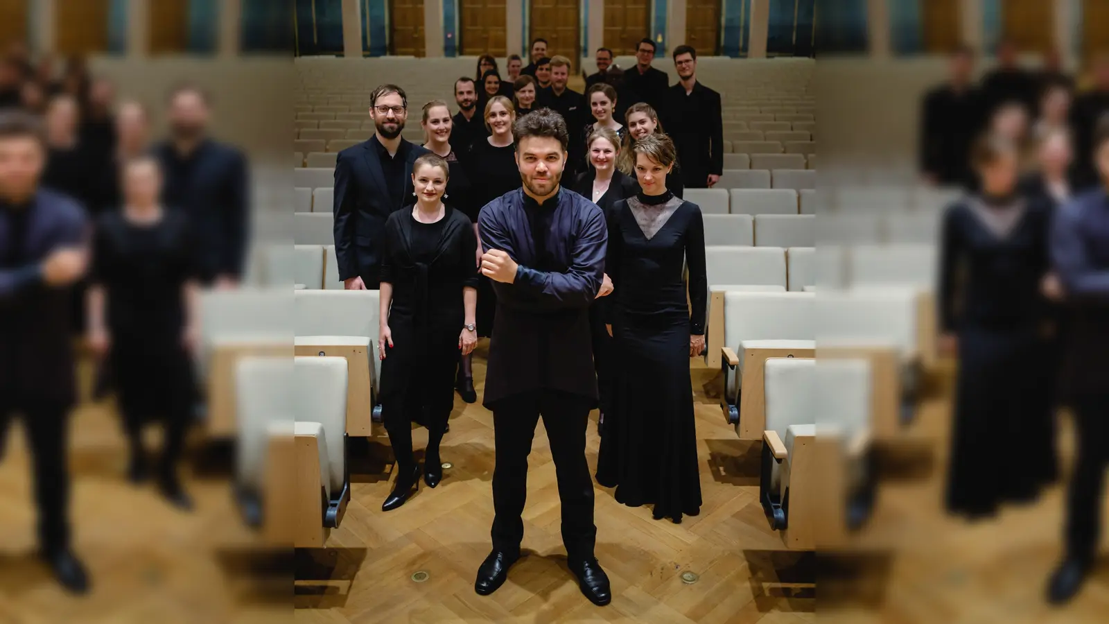 Die Camerata Vocale München ist ein junger Kammerchor, der 2016 gegründet wurde. Unter der Leitung von Clayton Bowman führt der Chor seitdem regelmäßig anspruchsvolle Chorliteratur aus allen Epochen auf, meist a cappella.  (Foto: Camerata Vocale)