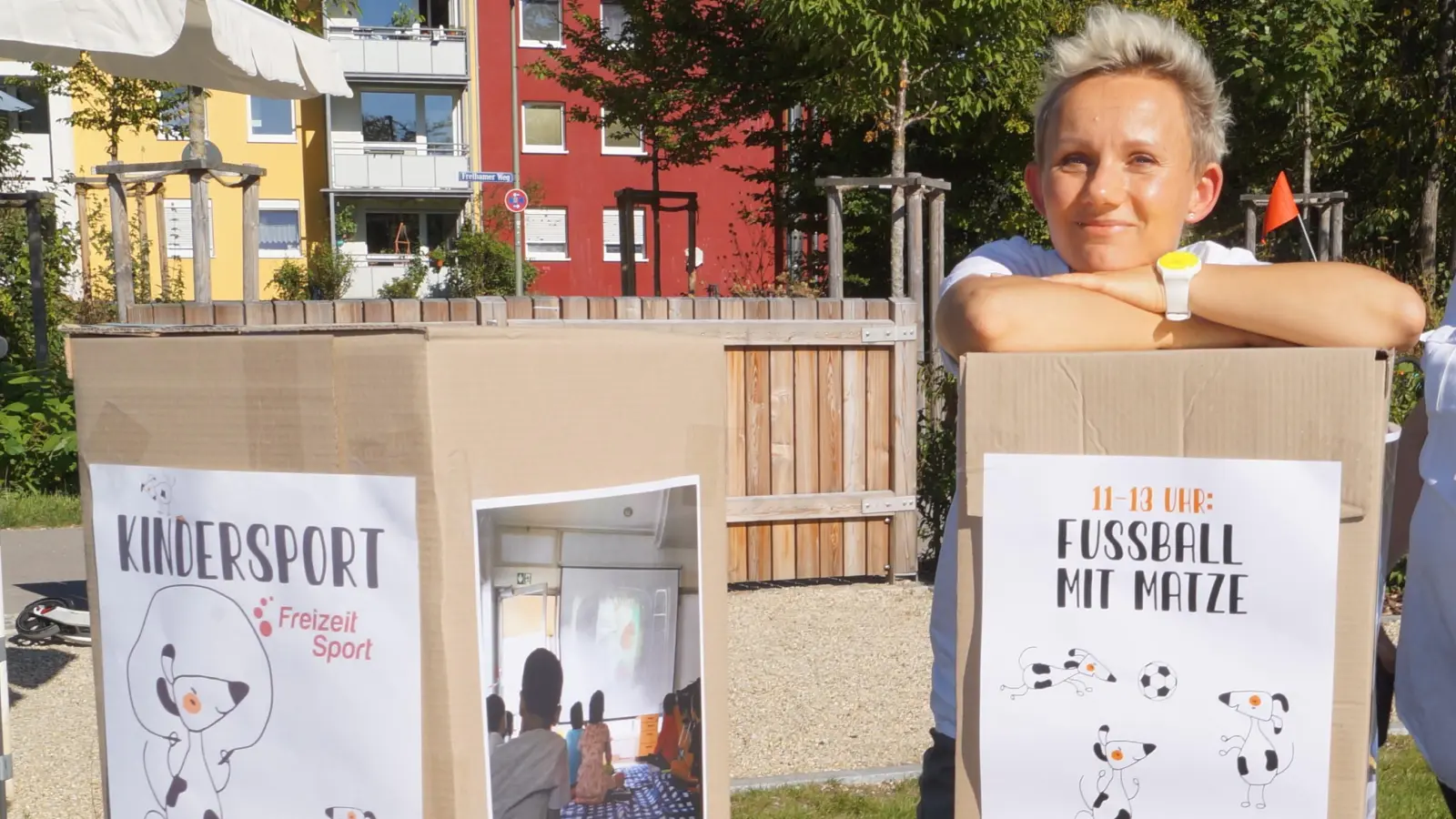 Agnieszka Spizewska hat wieder ein abwechslungsreiches Ferienprogramm für die Kinder aus dem 22. Stadtquartier zusammen gestellt.  (Foto: pst)