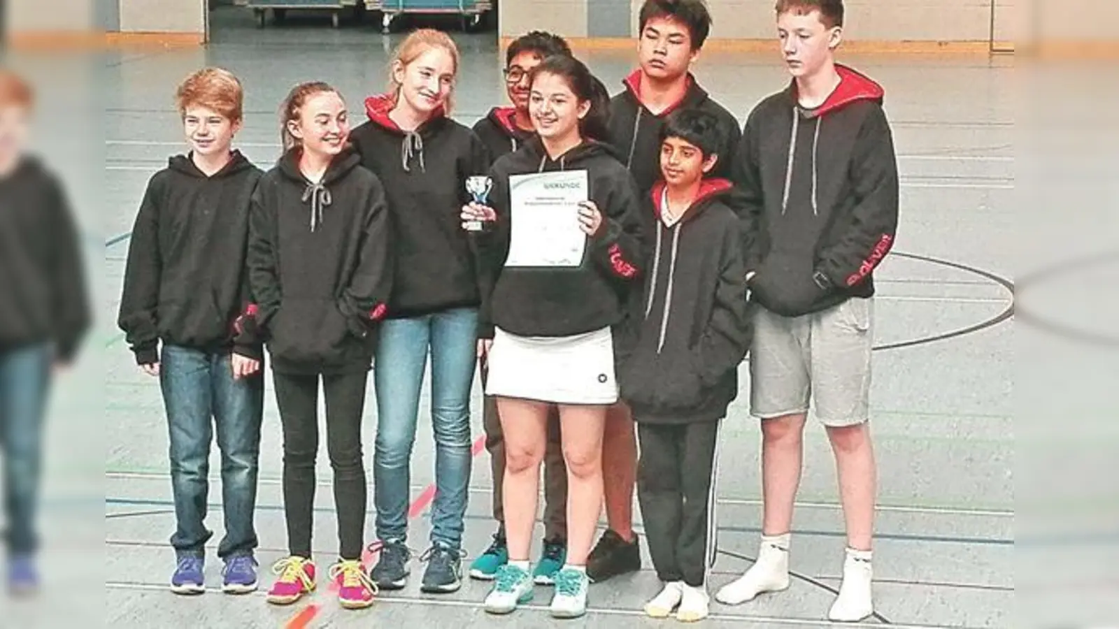 Die Schülermannschaft des TSV Neubiberg im Badminton holte sich kürzlich das Ticket zur DM.	 (Foto: VA)