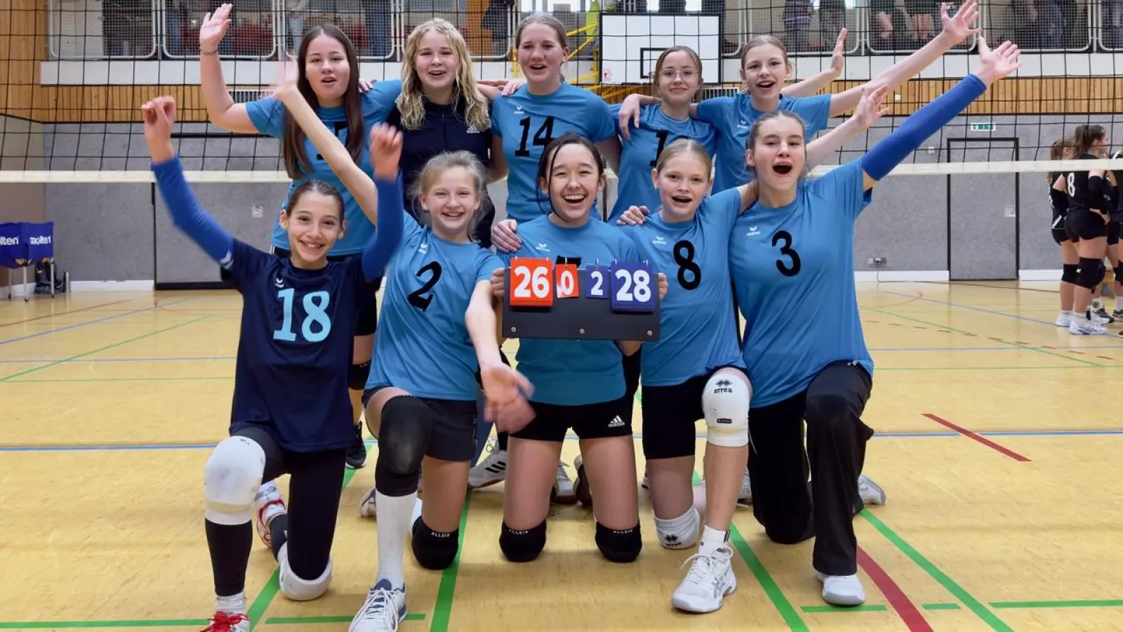 Die U16-Mädchenmannschaft blickt mit Zuversicht auf die kommenden Herausforderungen.  (Foto: TSV Neufahrn)