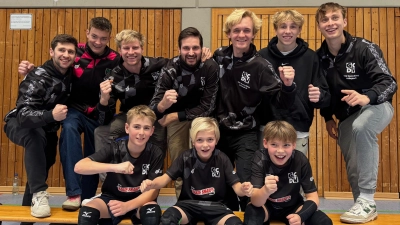 Das Team U12 bei der Bayerischen Meisterschaft. (Foto: TSV Herrsching Volleyball)