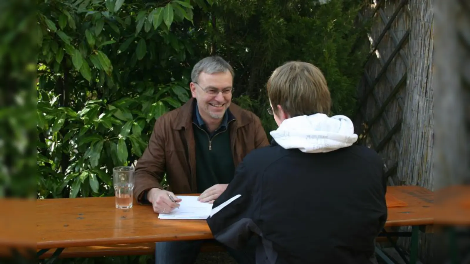 Martins Lernmotivation ist gestiegen. Axel Jagemann glaubt, dass der Schüler jetzt realistische Aussichten hat, den Quali zu bestehen. (Foto: bb)