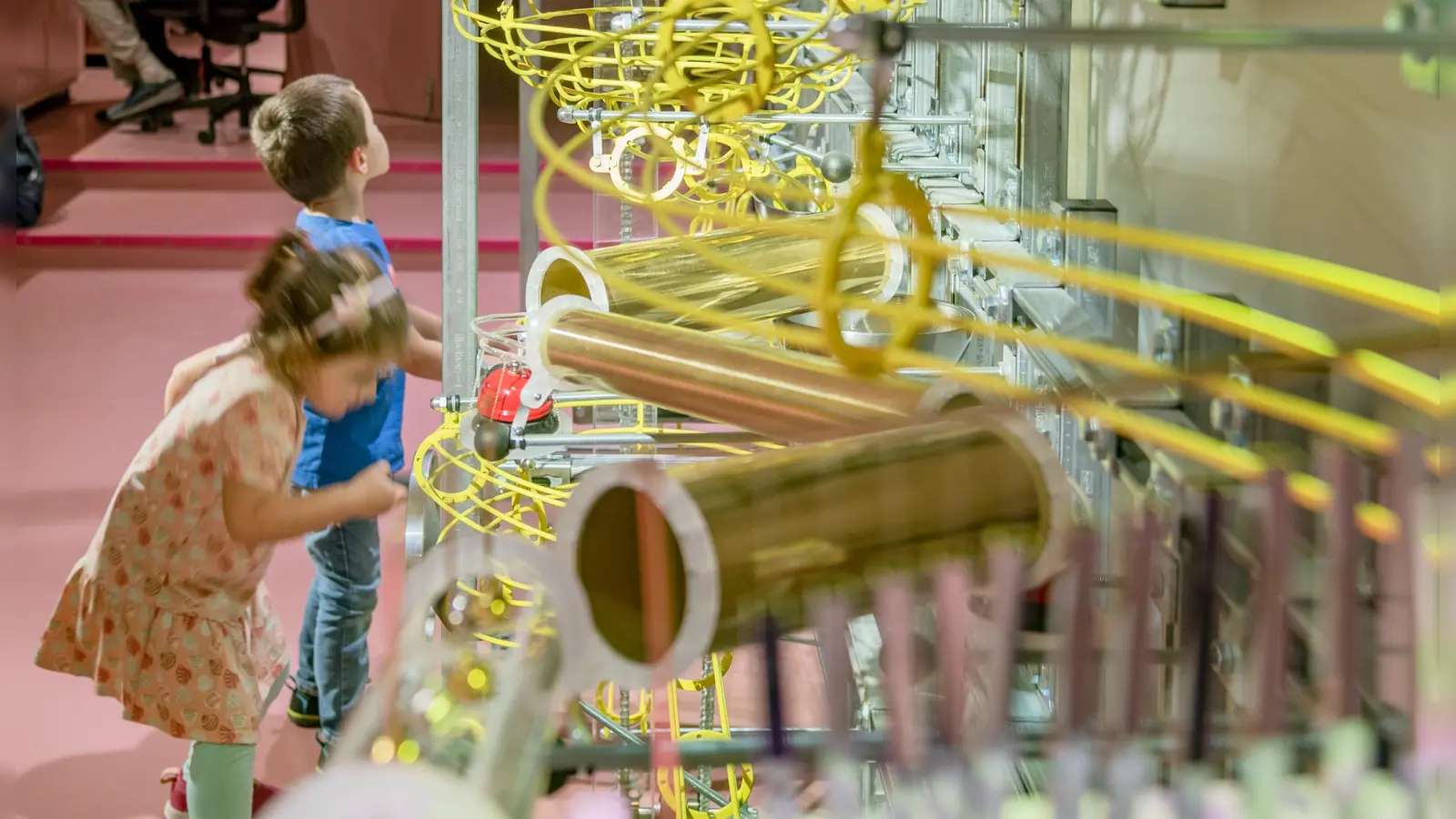 Im Kinderreich des Deutschen Museums sind alle von drei bis acht Jahren herzlich willkommen.  (Foto: Hubert Czech, Deutsches Museum, München)