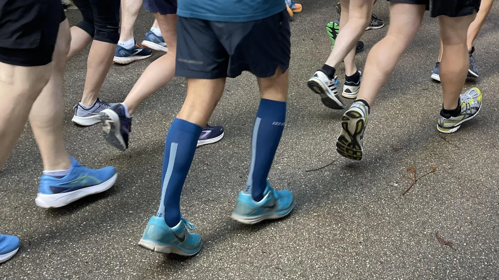 Statt über Stock und Stein geht es bei diesem Lauf treppauf und treppab. 140 Stufen sind es bis zum 7. Stock. (Foto: hw)