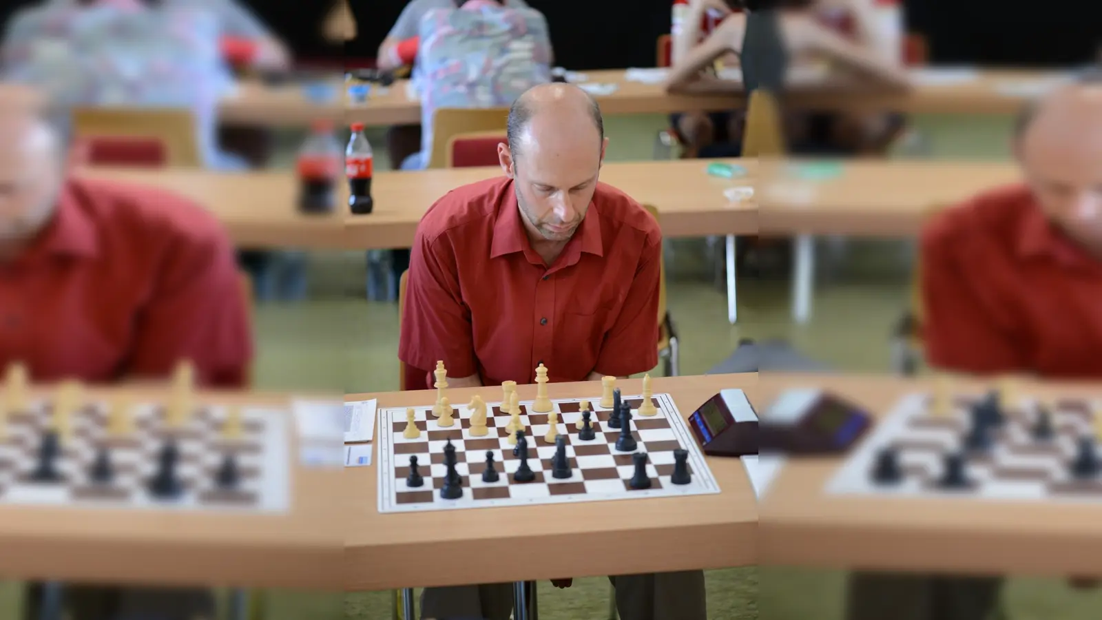 Didier Achermann (SC Wolfratshausen) siegte im B-Turnier vor dem Kirchseeoner Philipp Biedenkopf . (Foto: VA)