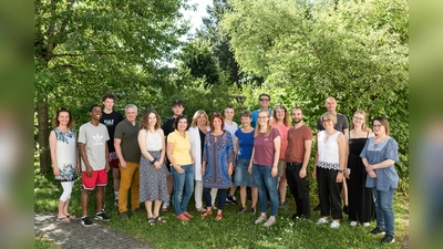 Mit viel Freude im Einsatz: das Rosengarten-Team. (Foto: Hannes Rohrer)