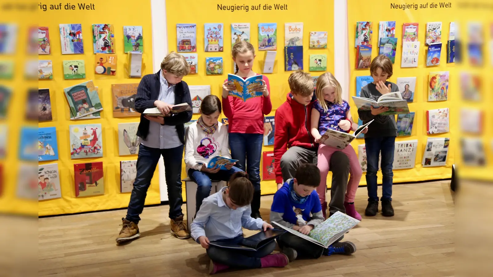 Bei der Münchner Bücherschau junior kommen die kleinen Leser voll auf ihre Kosten. Los geht es am Samstag, 7. März.  (Foto: Rike Eikelschulte)