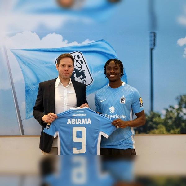 Leihspieler: Dickson Abiama. (Foto: TSV 1860)