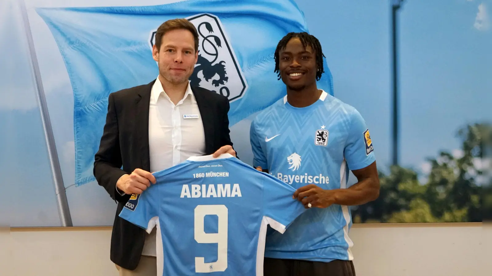 Leihspieler: Dickson Abiama. (Foto: TSV 1860)