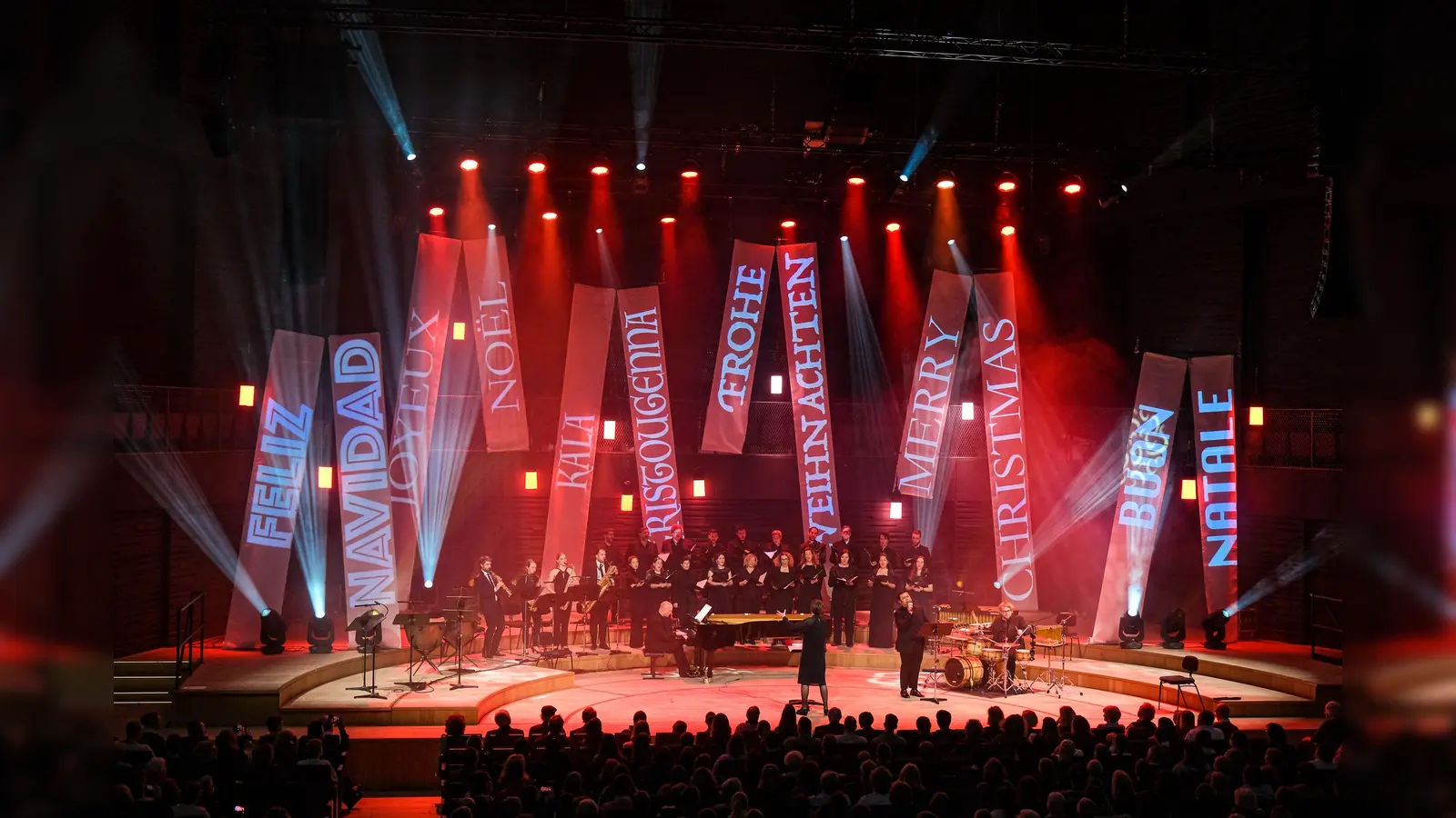 Seit mehr als 30 Jahren lädt das Kulturzentrum an Heiligabend traditionell zu „Weihnachten im Gasteig“ ein. (Foto: Benedikt Feiten/Gasteig)