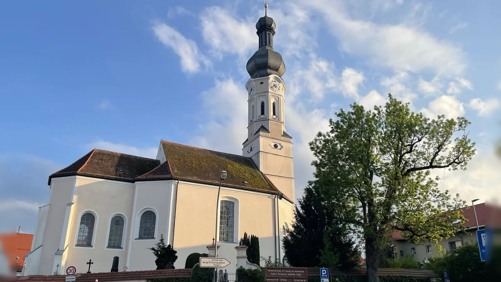 Die Kirche St. Johannes Baptist ist ein richtiges Rokokojuwel. (Foto: Patrizia Steipe)