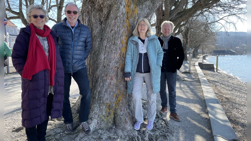 Die neue Bürgerinitiative v.l.: Christine Hollacher, Norbert Wittmann, Christl Voit und Konrad Herz. (Foto: pst)