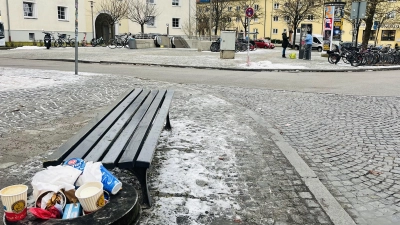 Weil leider nicht jeder Müll in den dafür vorgesehenen Behälter landet, wird zum CleanUp eingeladen. (Foto: hw)