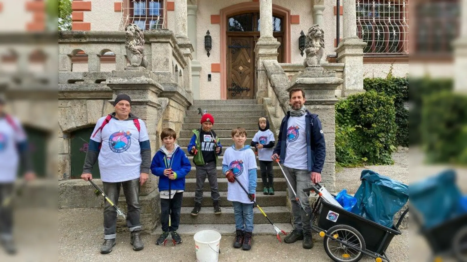 „Die Kinder haben sich leicht für den World Cleanup Day begeistern lassen“, so einer der Organisatoren. „Für sie ist das Aufsammeln wie eine Schatzsuche; nur dass der ,Schatzʻ eben am Ende auf der Müllkippe landet.“ (Foto: pr)