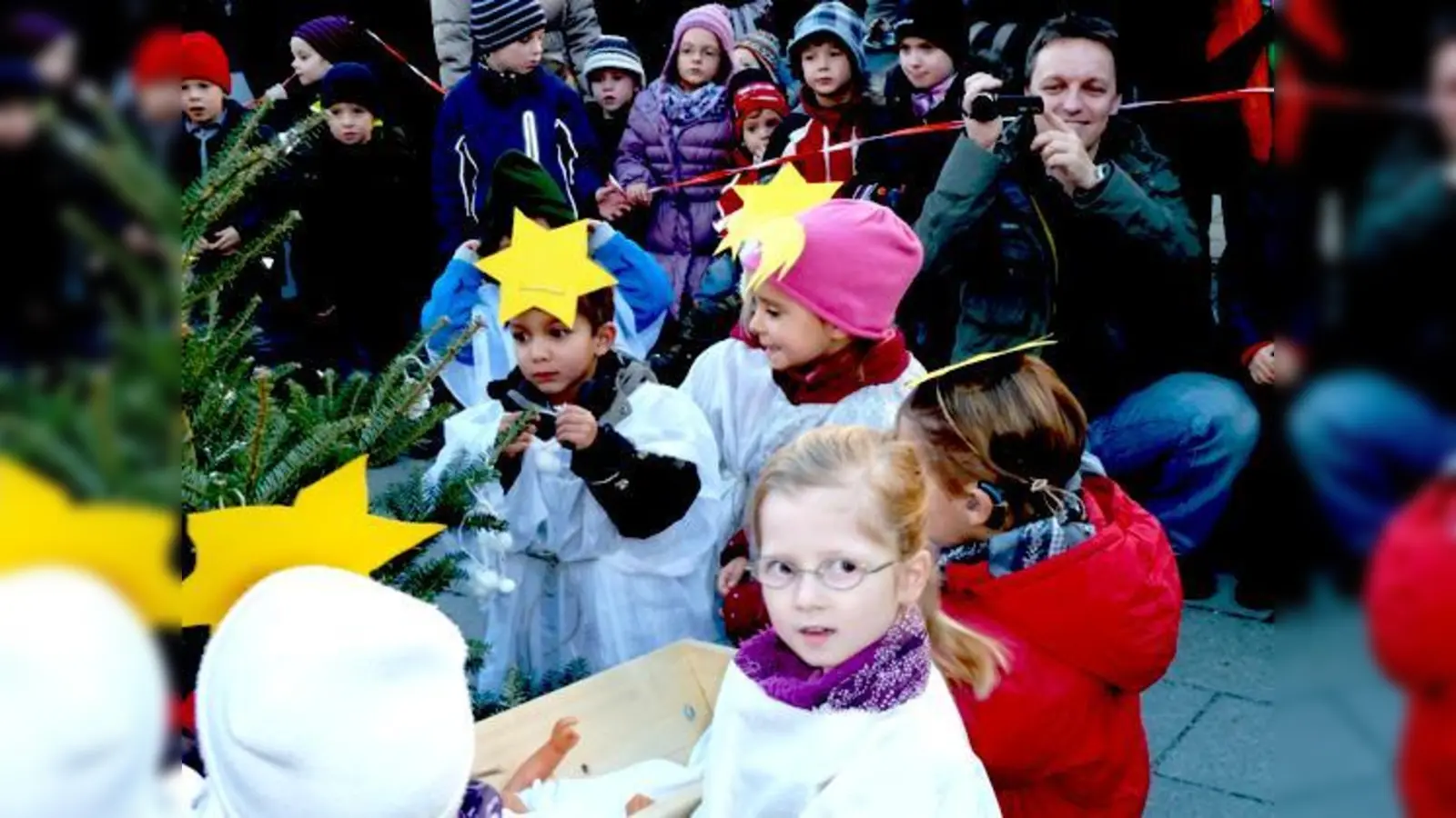 Am Freitag öffnet der Unterhachinger Weihnachtsmarkt seine Pforten.	 (Foto: VA)