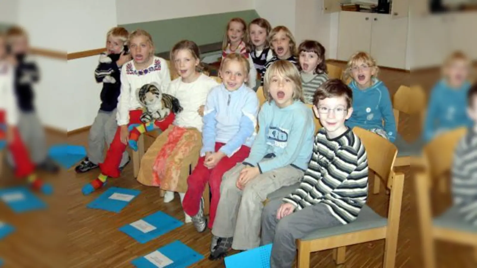 Der neue Kinderchor.