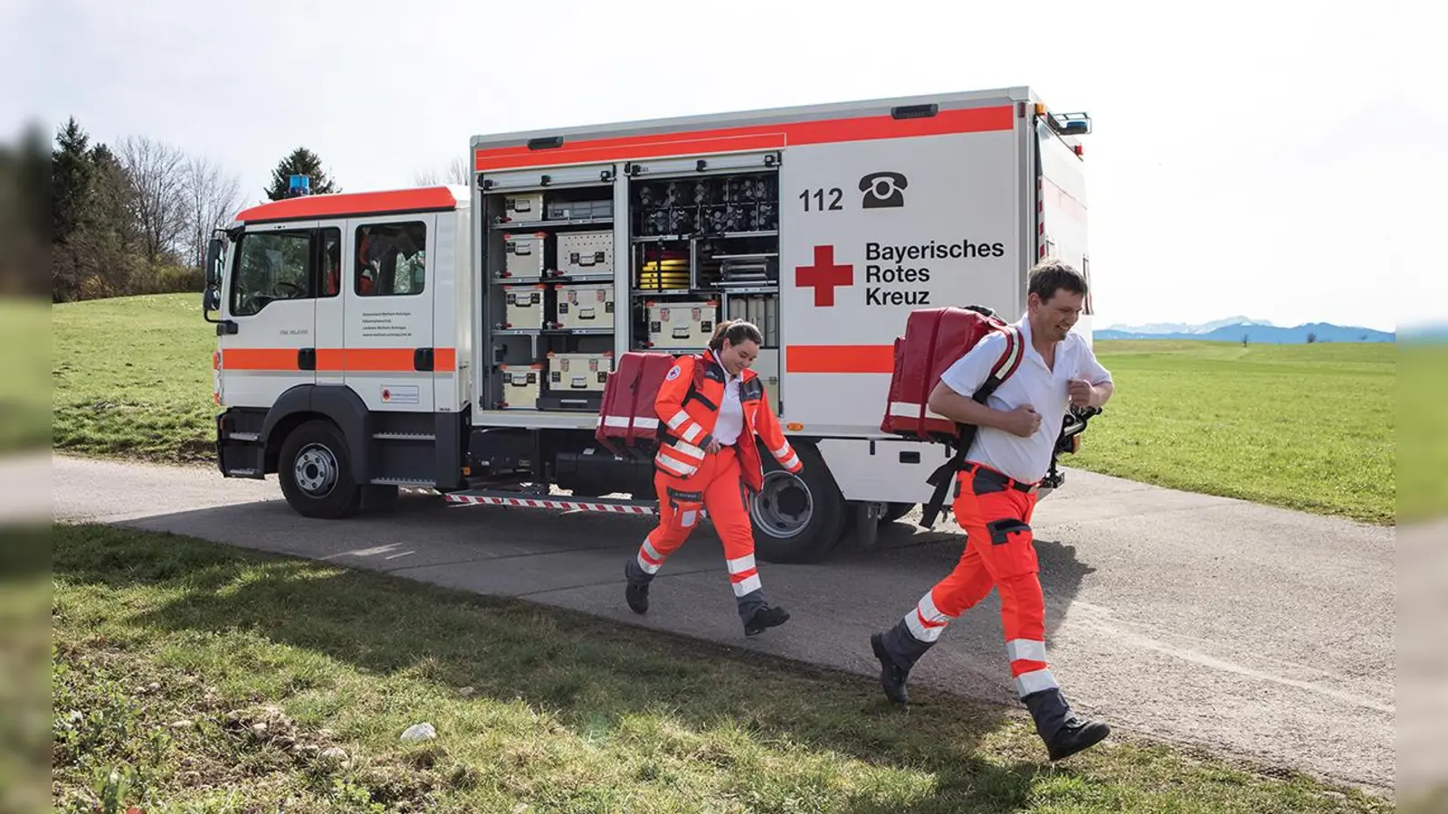 Sechs Bereitschaften mit fünf Arbeitskreisen des BRK Weilheim-Schongau unterstützen bei Katastrophen und Notfällen im ganzen Landkreis. (Foto: BRK Weilheim-Schongau)