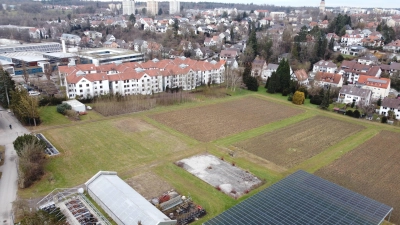 Südlich des Studentenwohnheims „Lange Point” könnte die HSWT eventuell ein Grundstück für den Weltacker zur Verfügung stellen. (Foto: bro)