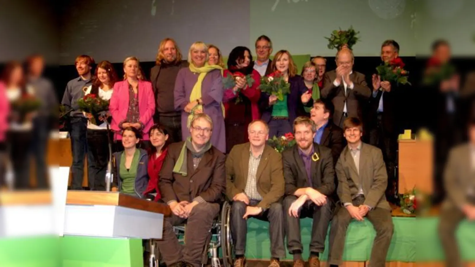 Harte Konkurrenz und dennoch gute Stimmung beim Wahlmarathon der Grünen.	 (Foto: VA)