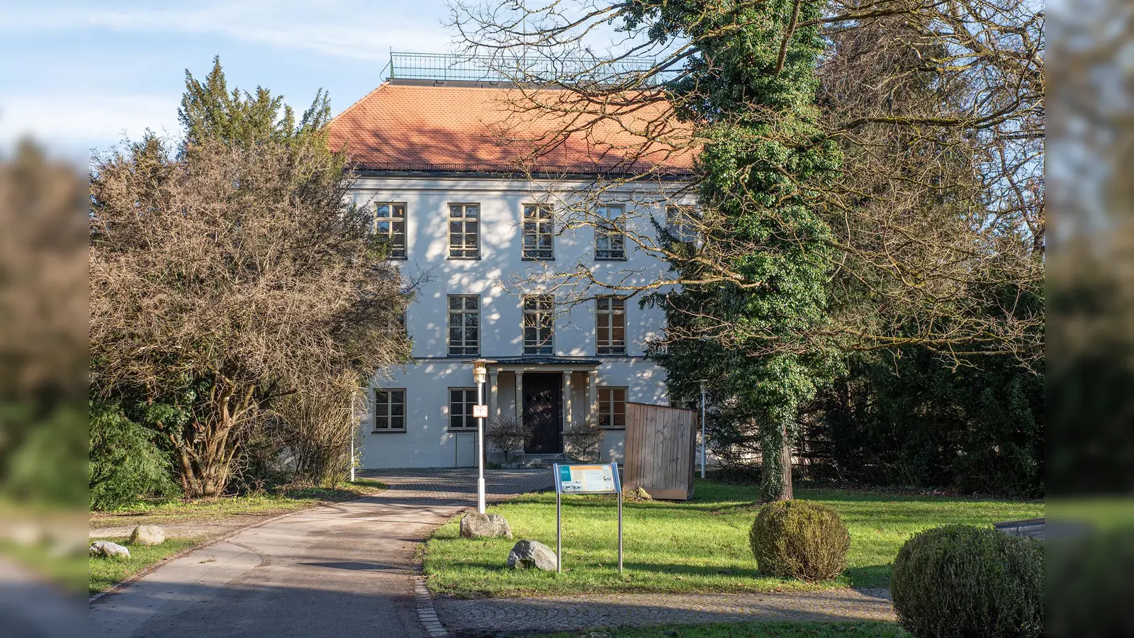 Das Gautinger Schlösschen Fußberg ist frei und kann gemietet werden. (Foto: Fred Rauscher)