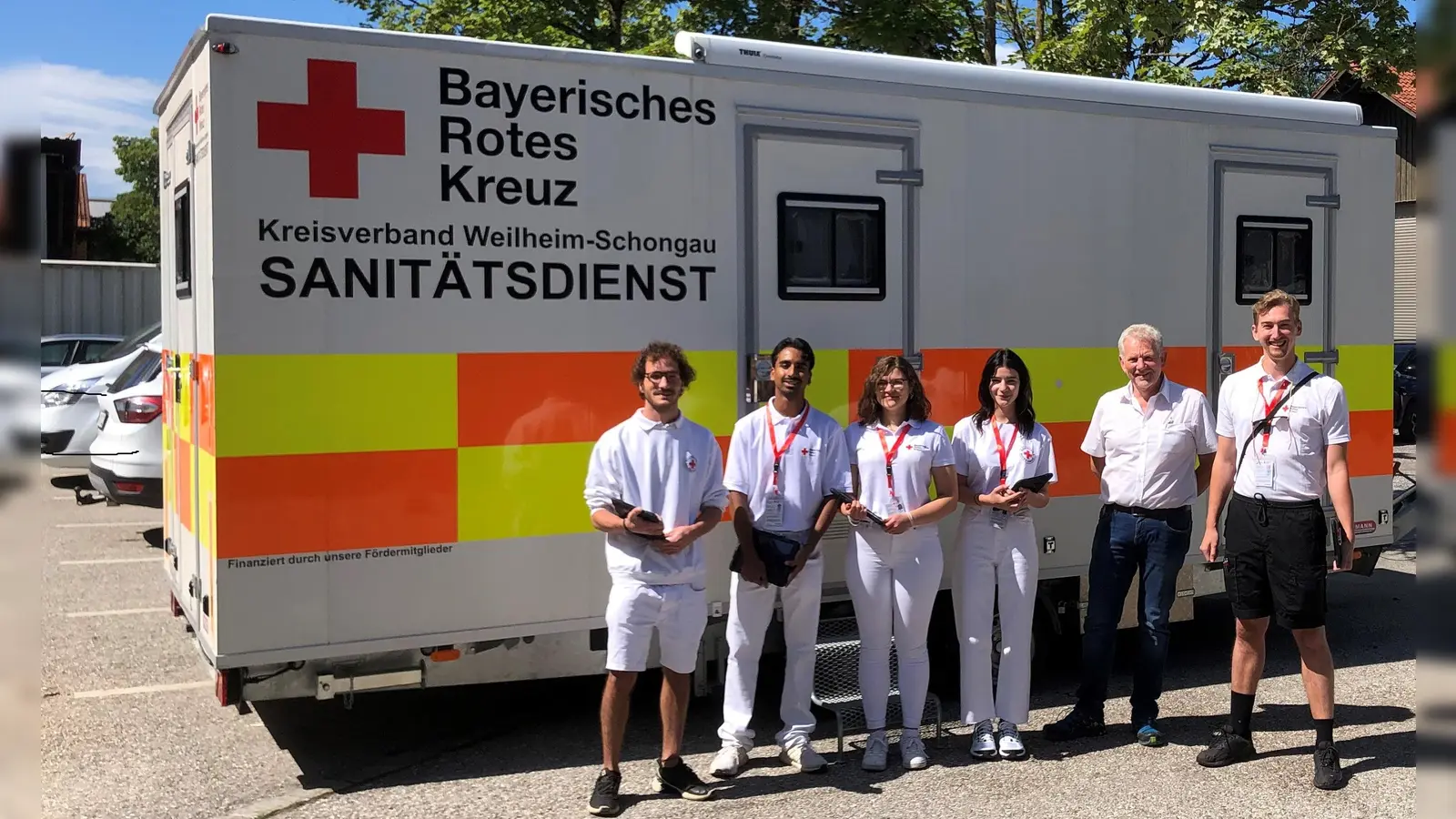 Lebensretter auf der Suche nach Fördermitgliedern: Ende Juli begeben sich BRK-Mitarbeiter in die Haushalte, um nach Unterstützern zu suchen. (Foto: BRK)