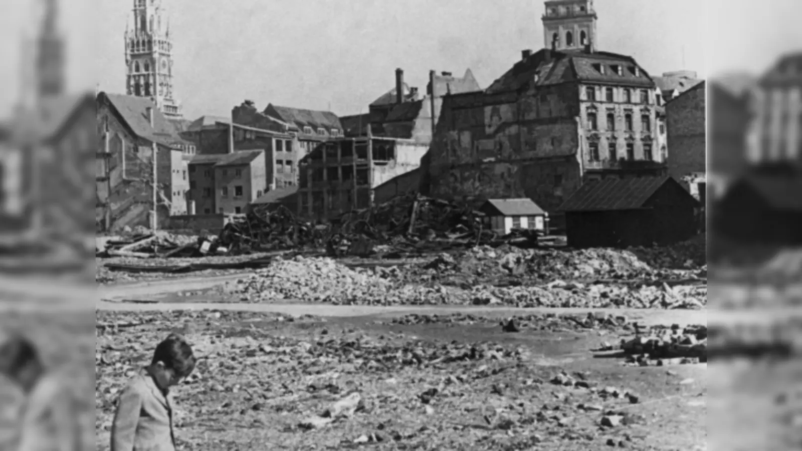 Der Dokumentarfilm nimmt mit ins zerstörte München nach Kriegsende 1945. (Foto: München-Zeitreisen)