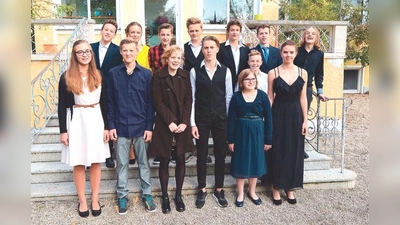 Die Schüler präsentierten souverän vor großem  Publikum ihre Facharbeiten.	 (Foto: gw)