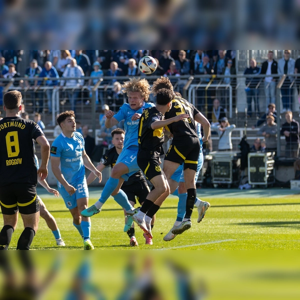 Intensiver Abstiegskampf: TSV 1860 München gegen Borussia Dortmund II. (Foto: Anne Wild)