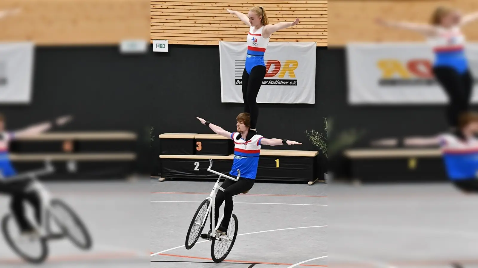 Ließen sich nicht aus der Ruhe bringen: Sabine Tausch (RSV Pullach) und Robert Schmidt (RSV Schleißheim). (Foto: RSV Pullach)