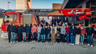 Die Feuerwehrfrauen trafen sich in Petershausen. (Foto: Kreisbrandinspektion Dachau)