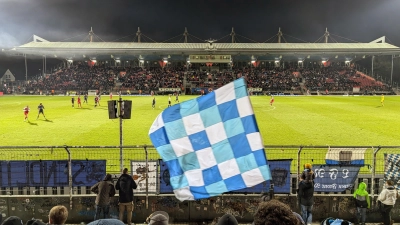 In weiß-blauer Hand: Sportpark Höhenberg. (Foto: M. Forster)